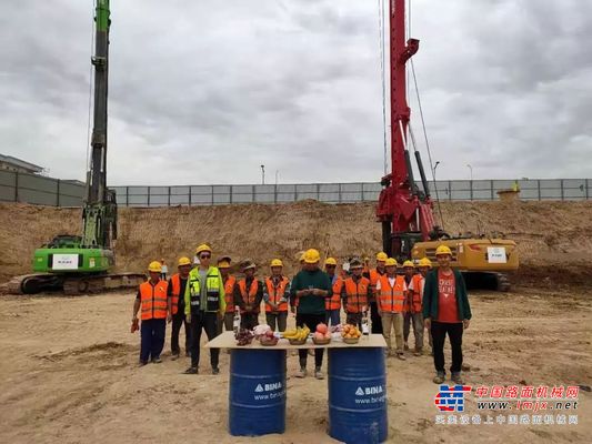 泰信机械与上海建工合作成功进入乌兹别克市场