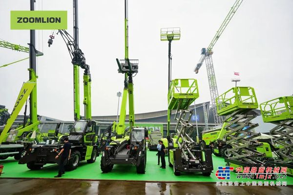 共建美麗世界丨中聯重科智能高機2025長沙展擘畫綠色智造新圖景